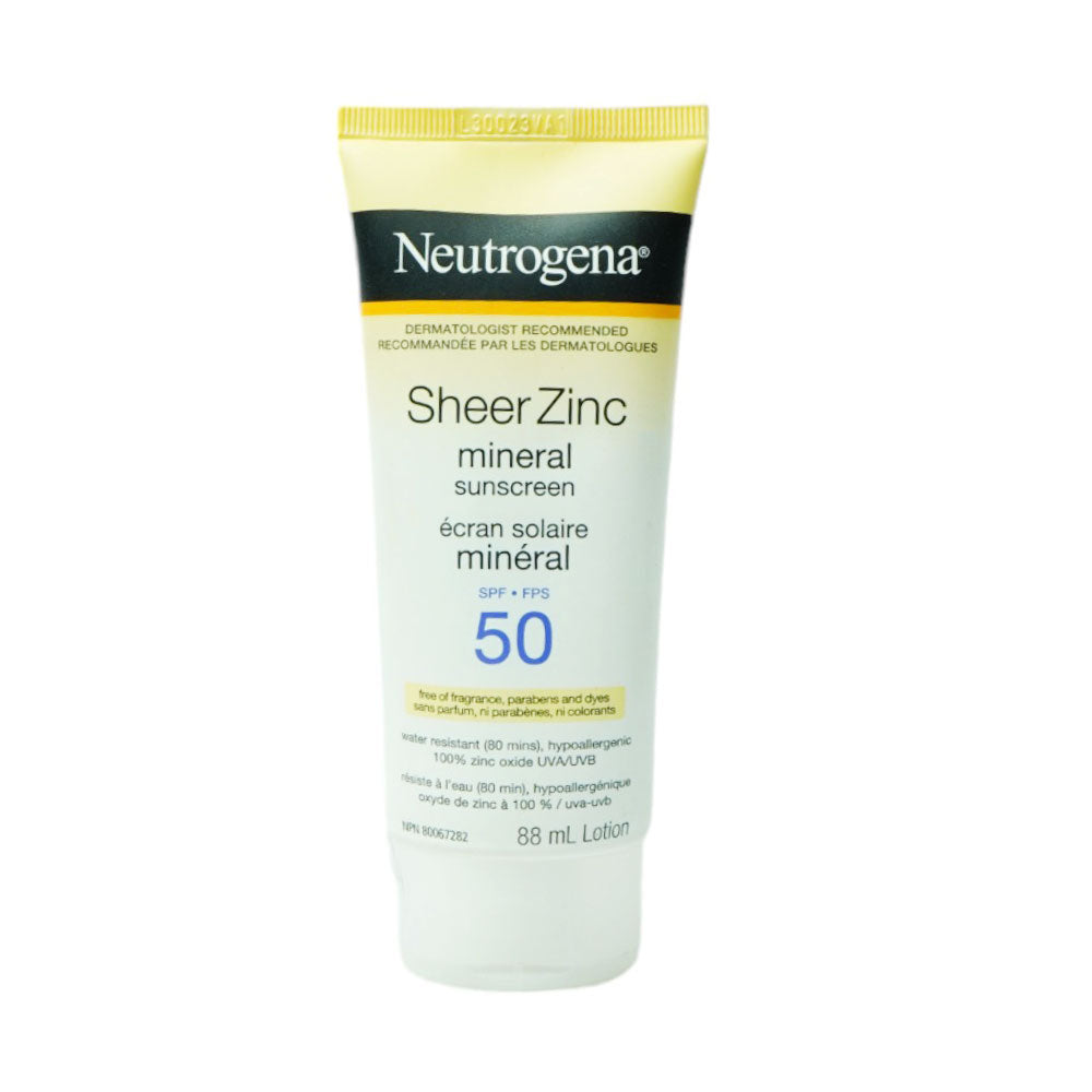NEUTROGENA SHEER ZINC MINERAL SFP50 88ML
