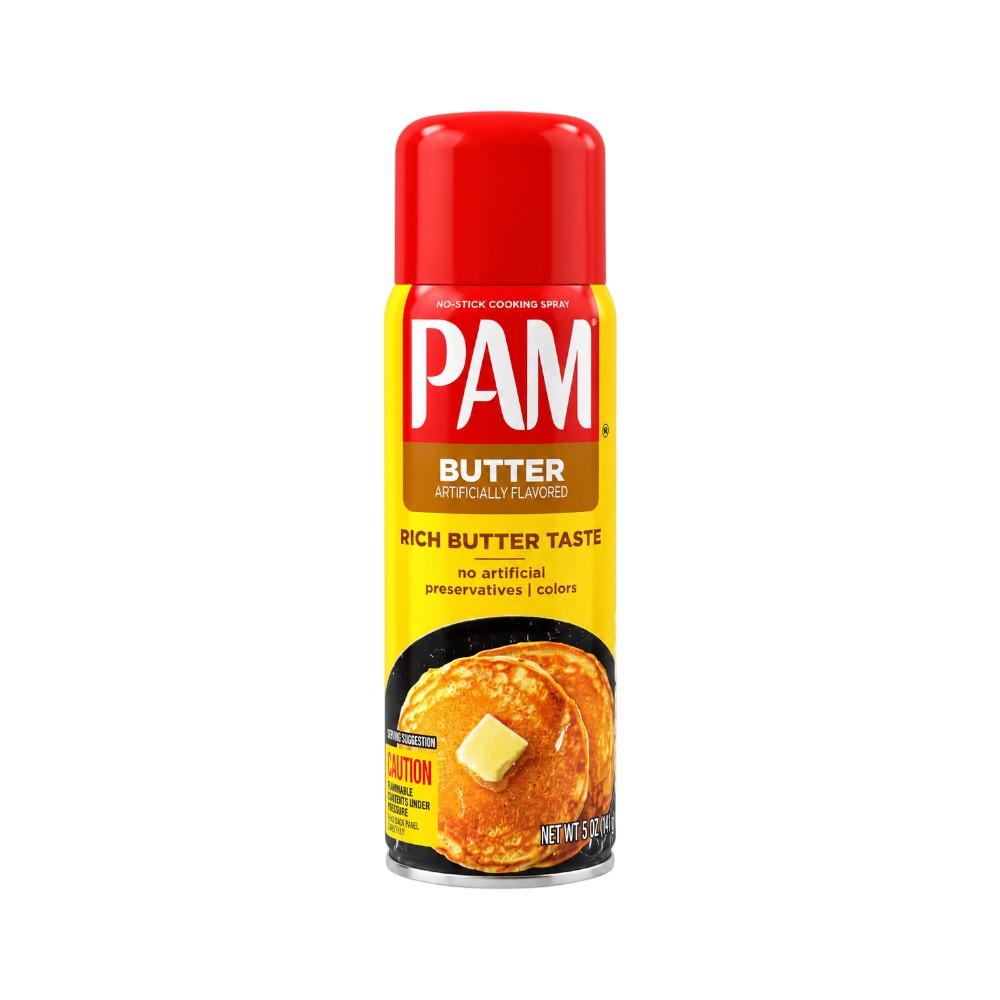 PAM BUTTER SPRAY ARTIFICALLY FLAVORED 141 GM