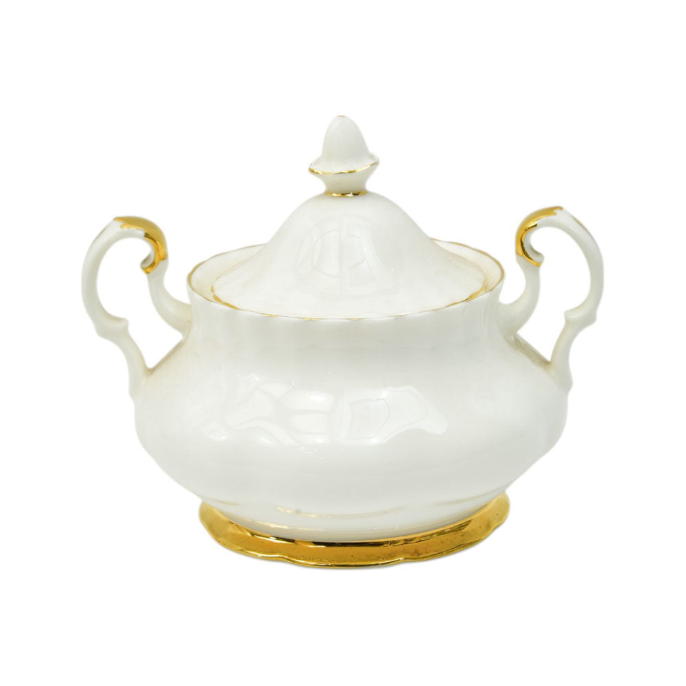 SUGAR POT ROYAL ALBERT VALDOR/LARGE