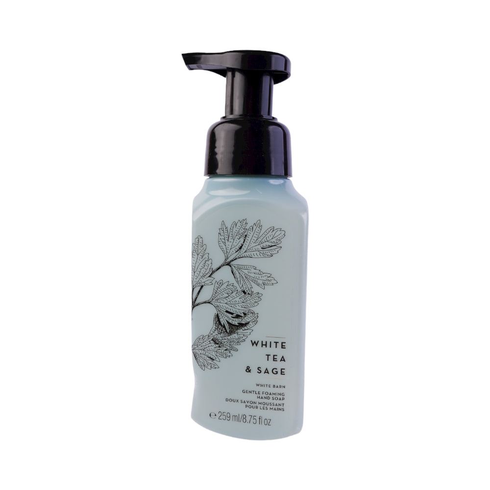 BATH & BODY WORKS WHITE TEA & SAGE GENTLE FOAMING HAND WASH