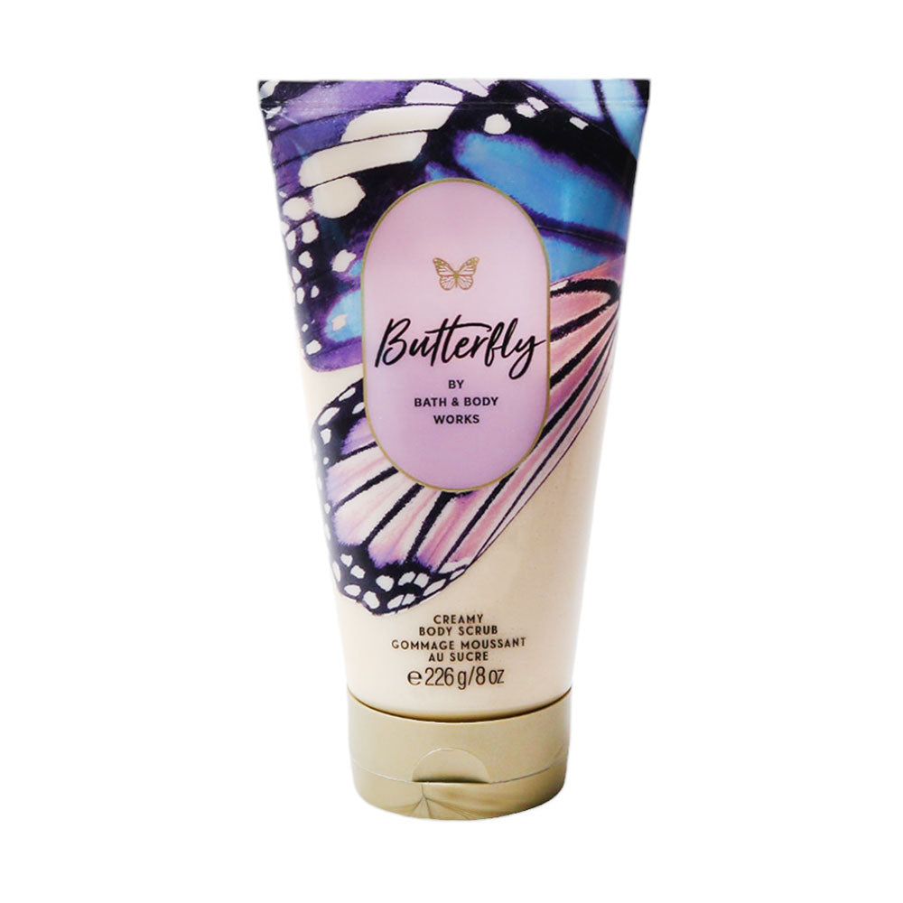 BBW BUTTERFLY CREAMY BODY SCRUB 226G