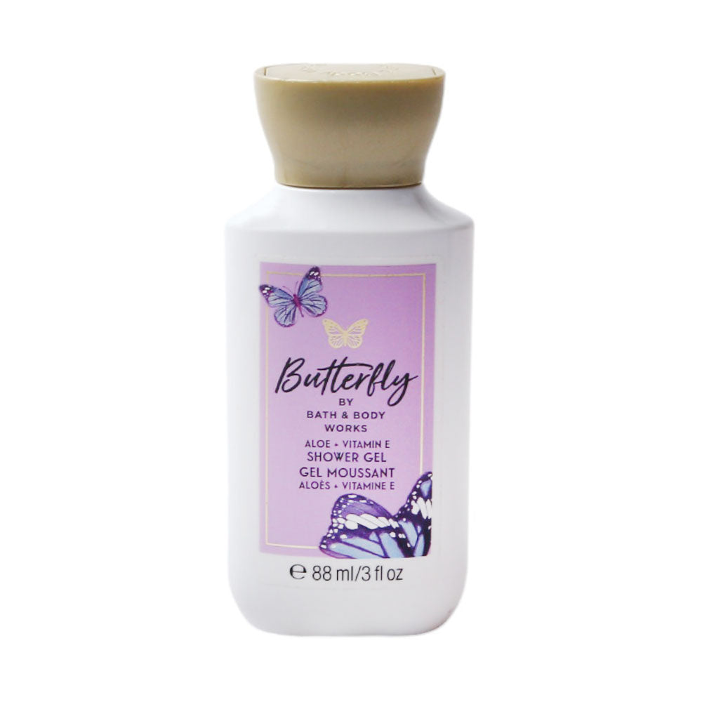 BBW BUTTERFLY ALOE & WITAMIN E SHOWER GEL 88ML