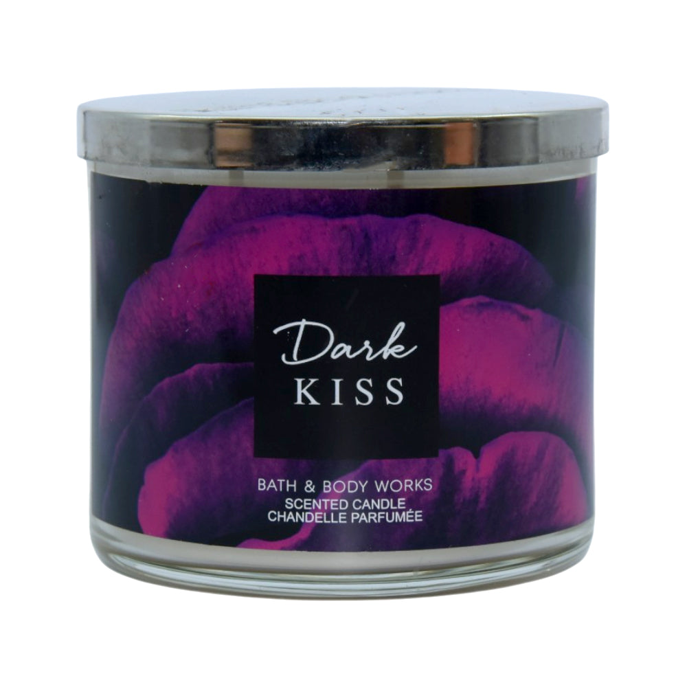 BATH & BODY WORKS DARK KISS SCENTED CANDLE 411 G
