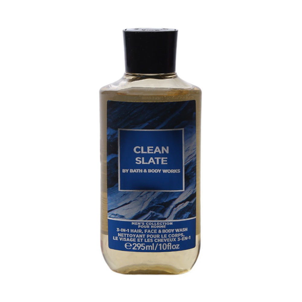 BBW CLEAN SLATE MENS  3IN1 SHOWER GEL 295ML