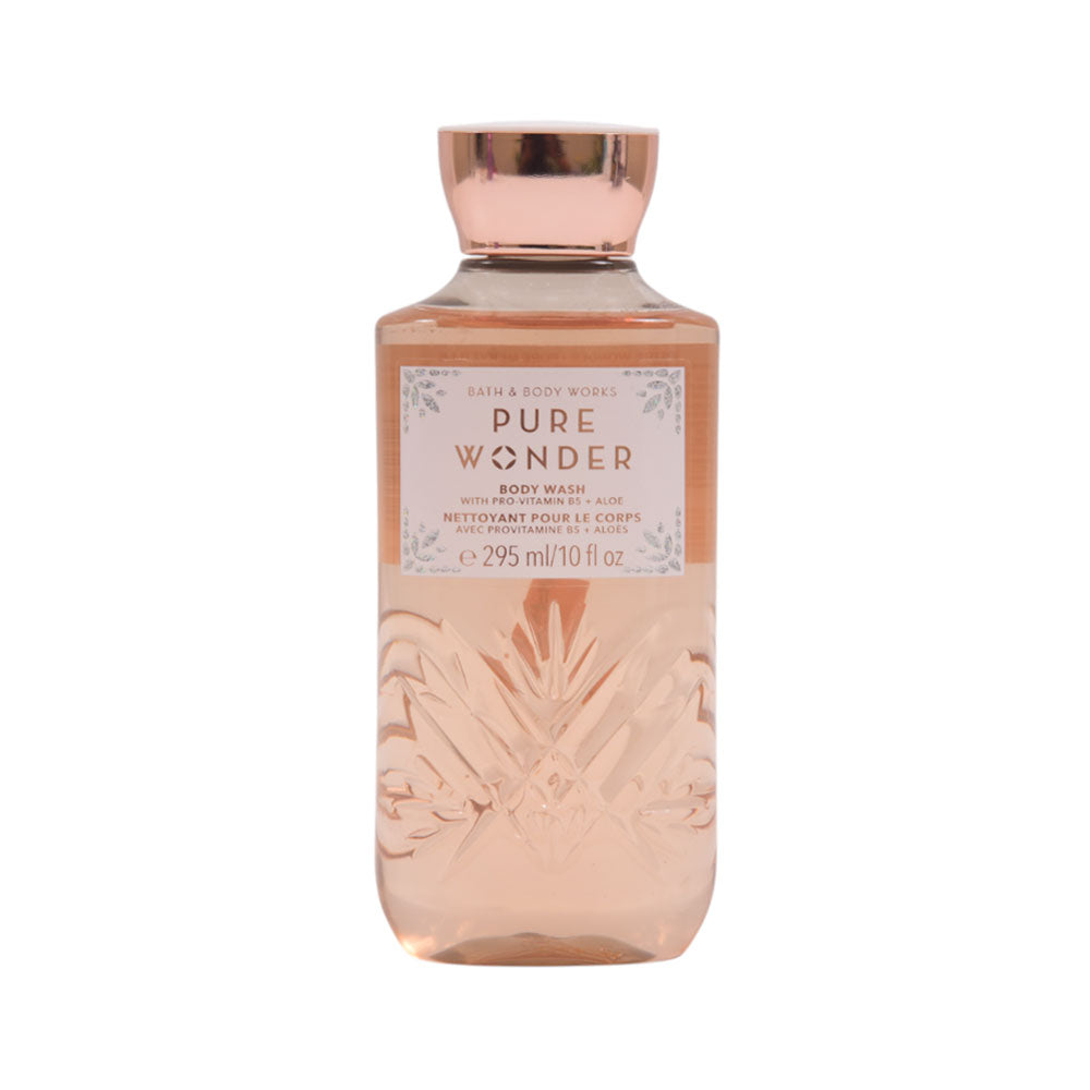 BBW PURE WONDER BODY WASH WITH PRO VITAMIN B5 ALOE 295ML