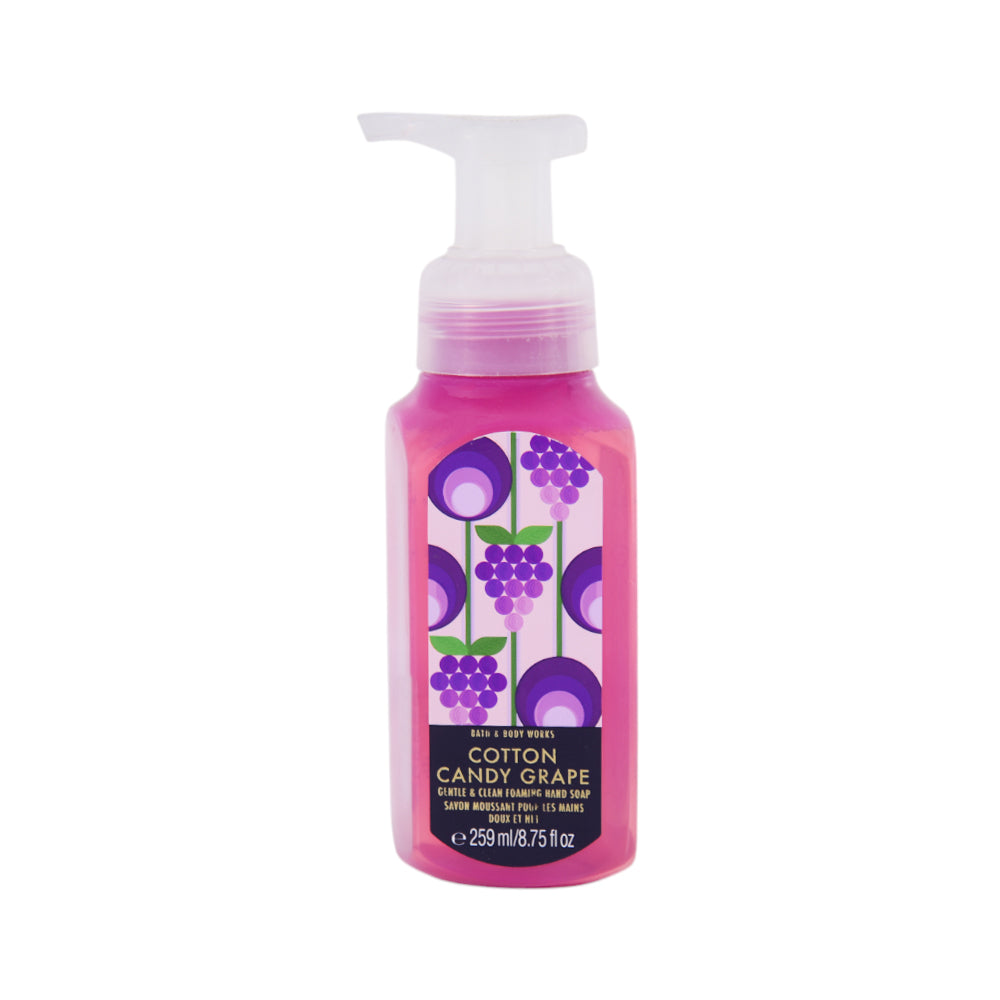 BBW CLEANSING GEL HAND SOAP COTTON CANDY GRAPE 259 ML