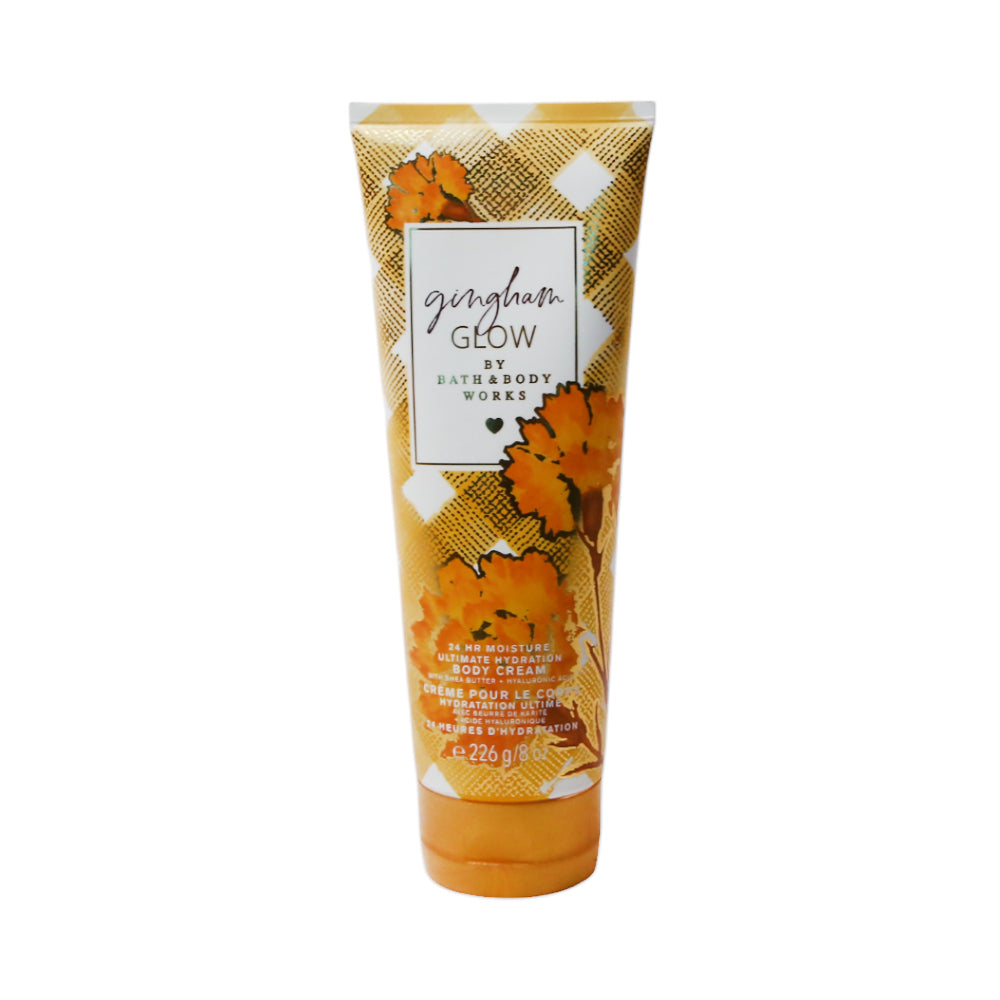 BBW BODY CREAM GINGHAM GLOW 226 GM