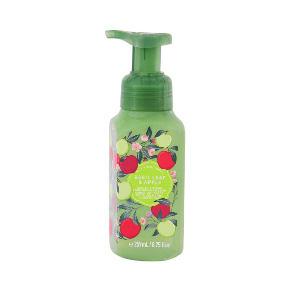 BBW BODY GENTLE & CLEAN FOAMING HAND SOAP BASIL LEAF & APPLE