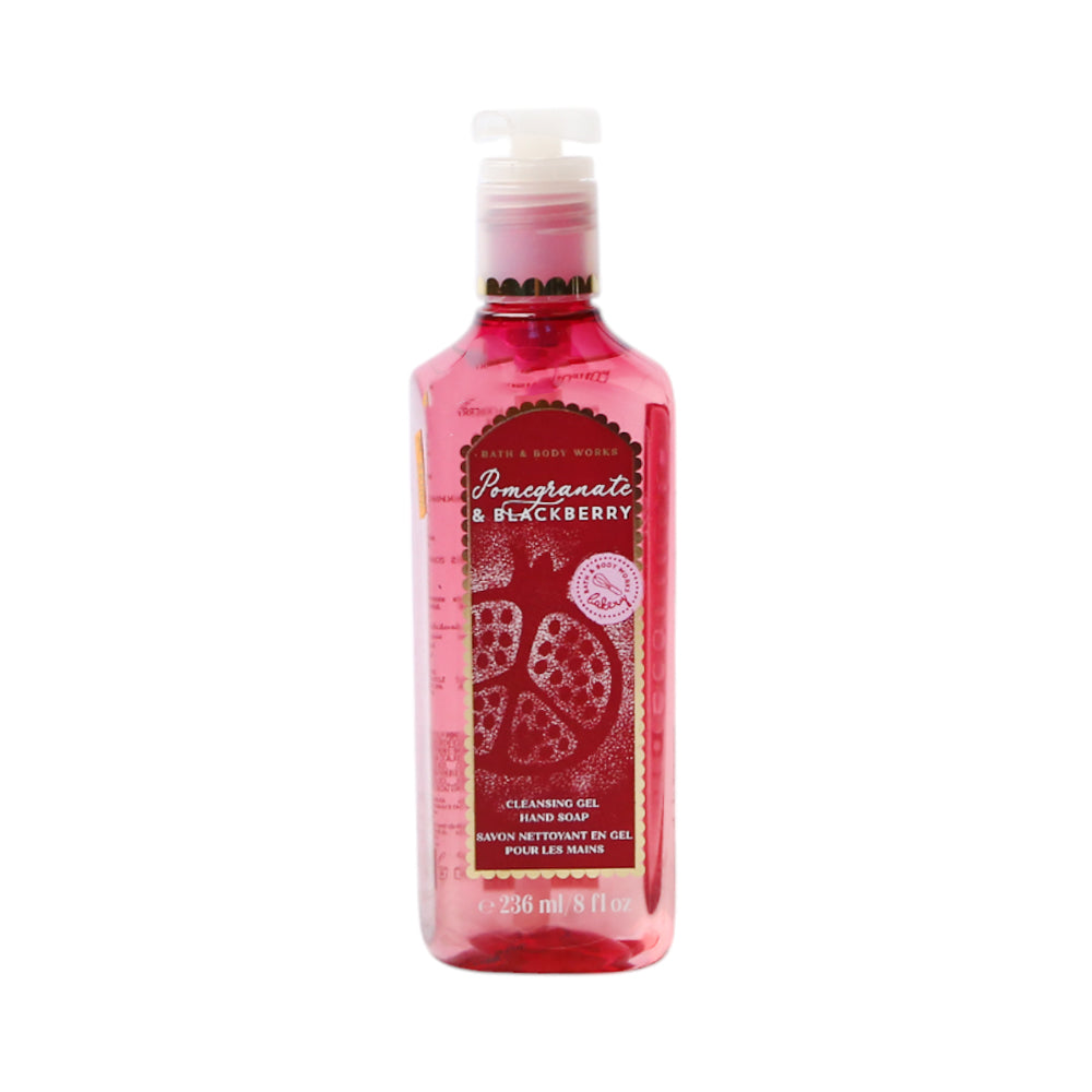 BBW BODY CLEANSING GEL HAND SOAP POMEGRANATE & BLACK BERRY 2