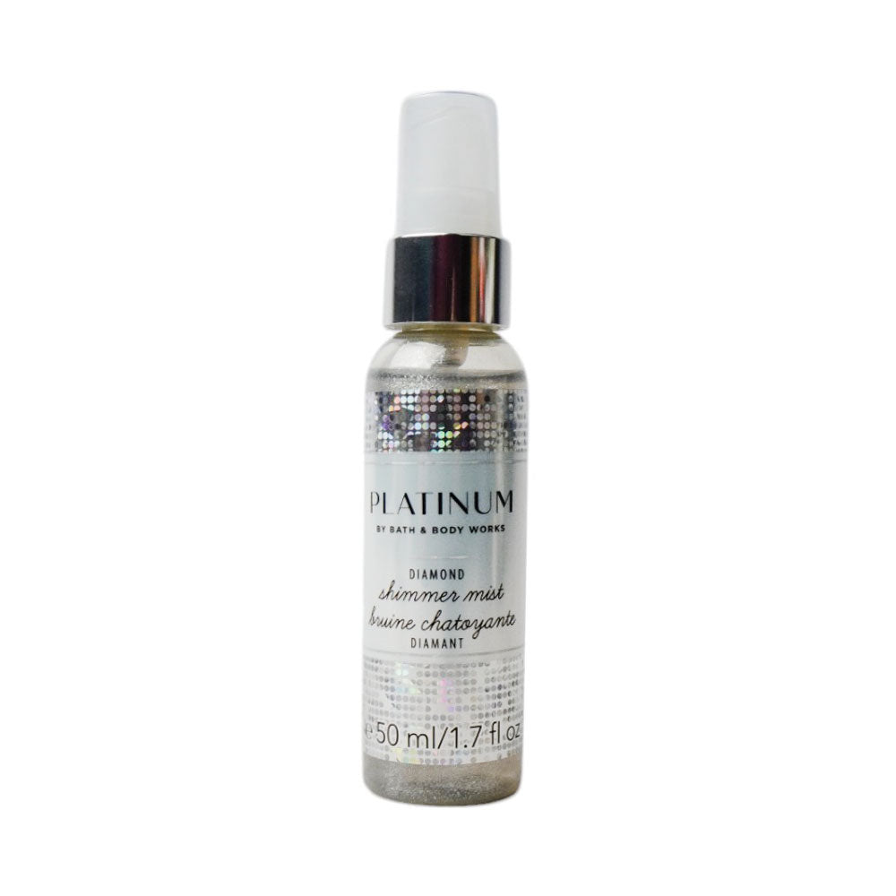 BATH & BODY WORKS DIAMOND SHIMMERT MIST PLATINUM 50ML