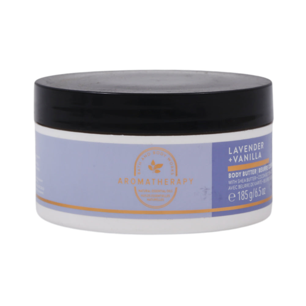BBW BODY BUTTER CREAM LAVENDER & VANILLA  WITH SHEA & COCOA