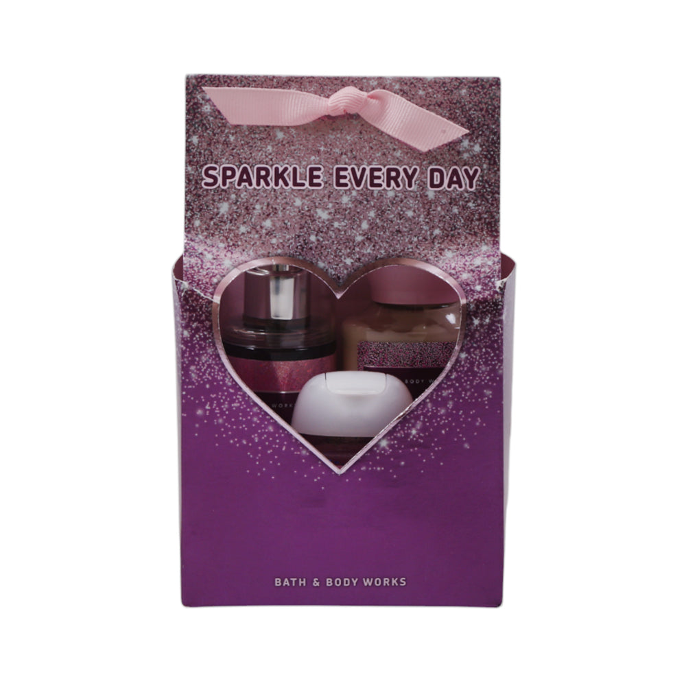 BATH & BODY WORKS SPARKLE EVERY DAY 3PC SET