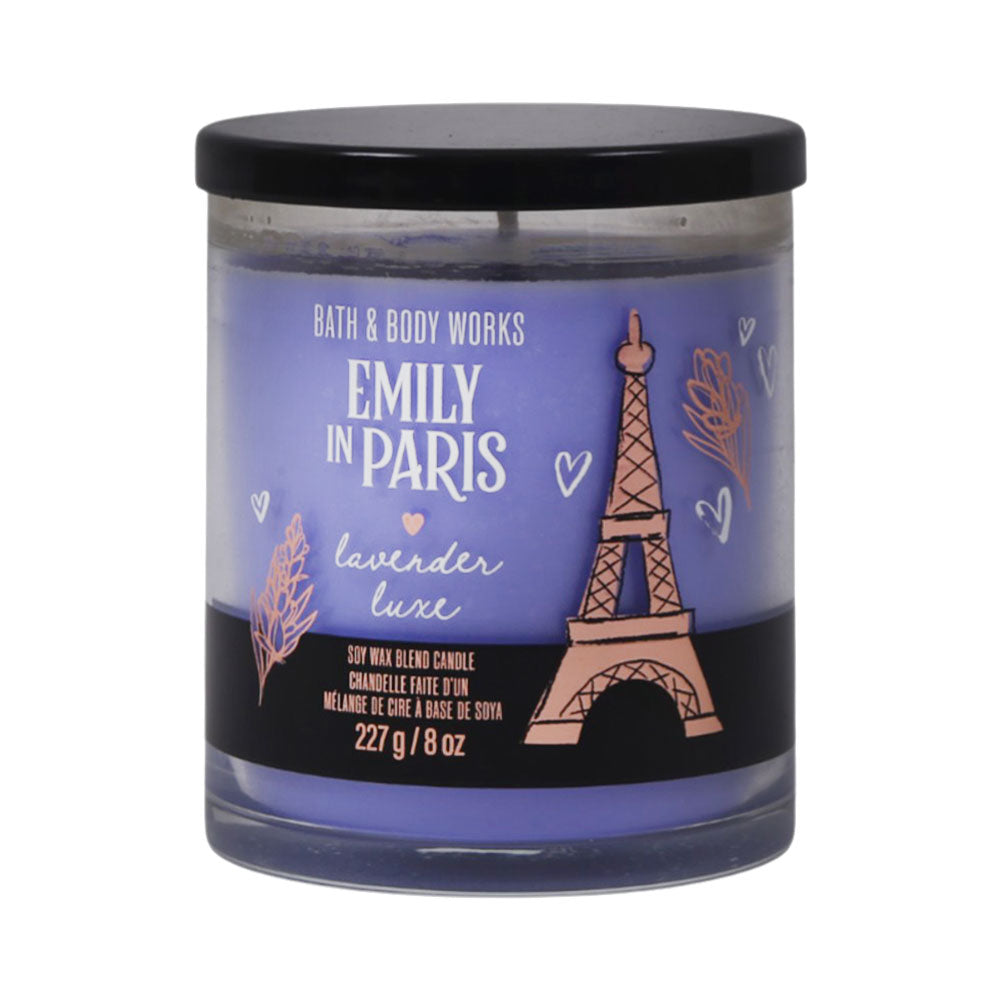 BBW SCENTED CANDL EMILY IN PARIS LOVENDER LUXE WITH NATURAL