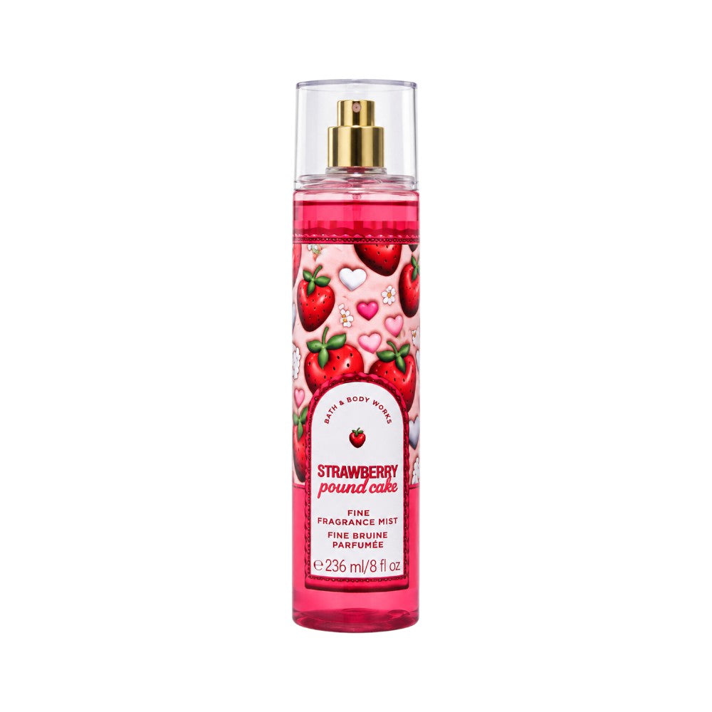 BATH & BODY WORKS STRAWBERRY POUND CAKE MIST 236 ML
