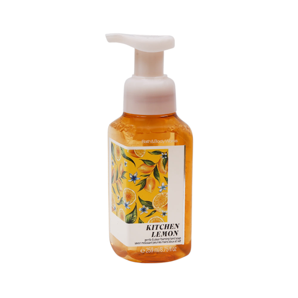 BBW KITCHEN LEMON GENTLE & CLEAN FOAMING HAND SOAP 295ML