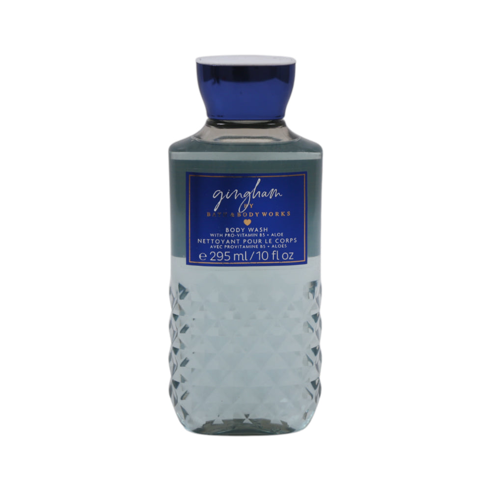 BBW BODY WASH GEL GINGHAM WITH PRO VITAMIN B5+ALOE 295 ML