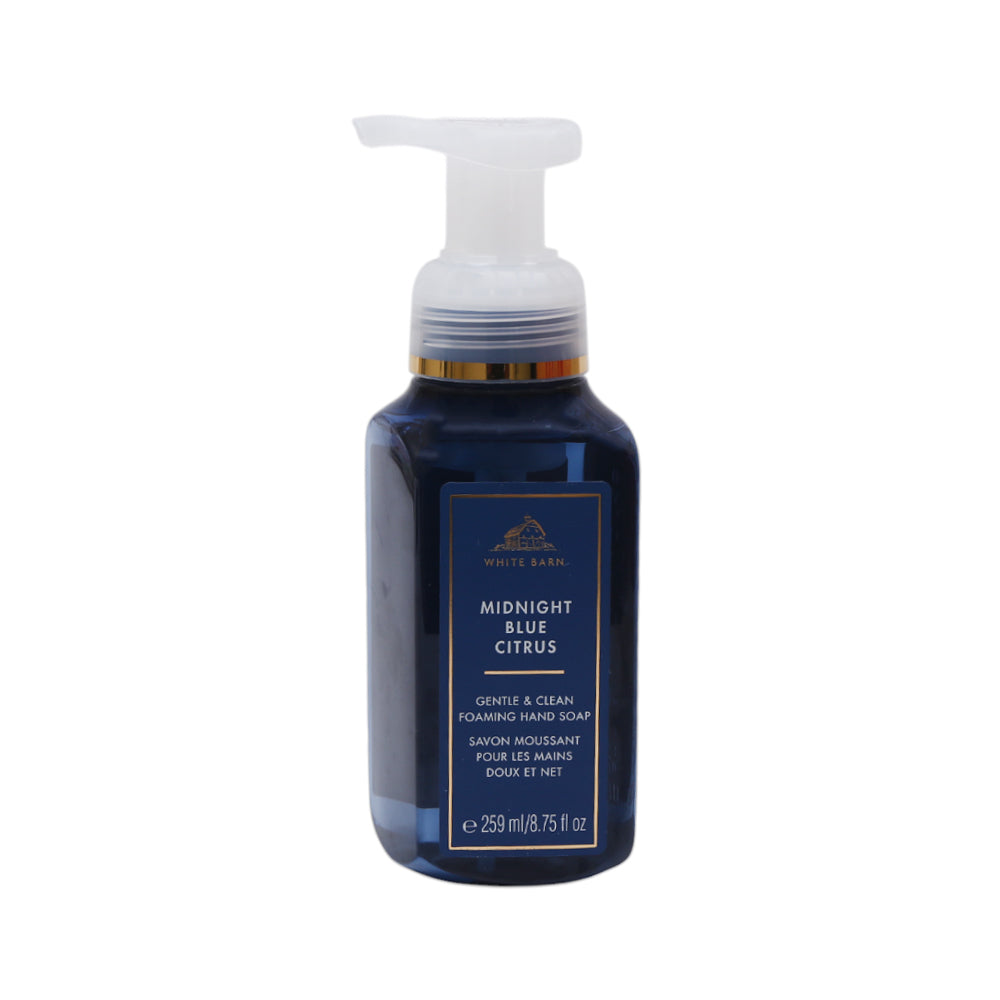 BBW MIDNIGHT BLUE CITRUS GENTLE & CLEAN FOAMING HAND SOAP 29