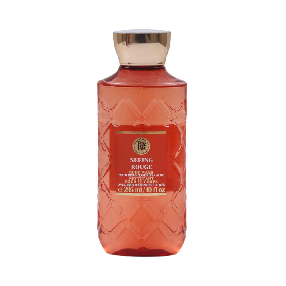 BBW BODY WASH GEL SEEING ROUGE WITH PRO VITAMIN B5+ALOE 295M