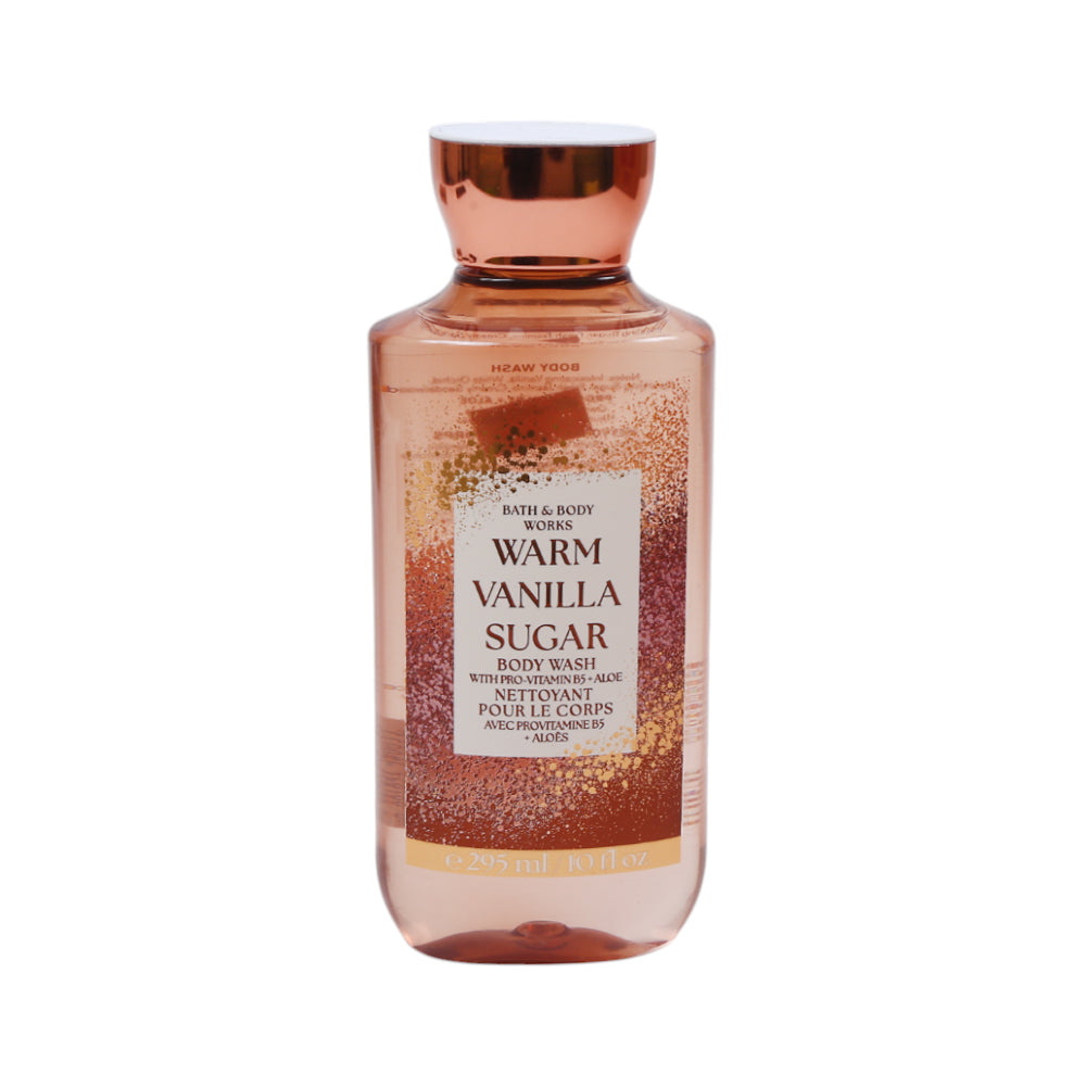 BBW WARM VANILLA SUGAR BODY WASH WITH PRO VITAMIN B5 ALOE 29