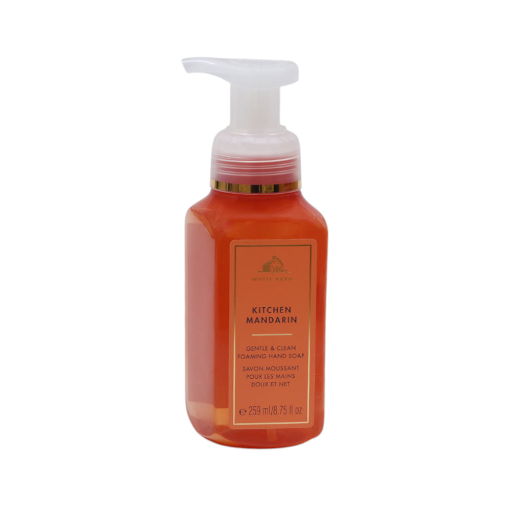 BBW KITCHEN MANDARIN GENTLE & CLEAN FOAMING HAND SOAP 295ML