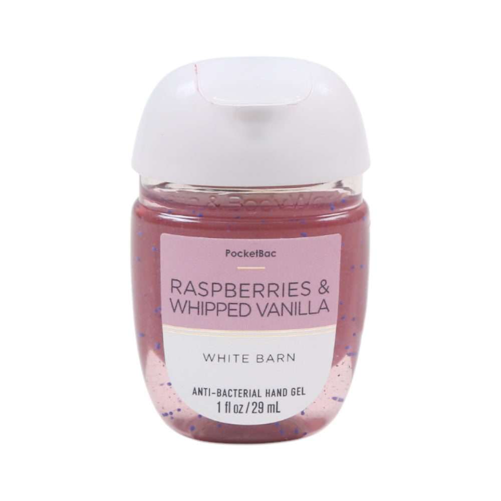 BATH & BODY WORKS HAND SANITIZERS RASPBERRIES & WHIPPED VANI