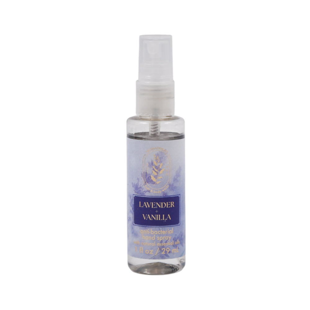 BATH & BODY WORKS HAND SPRAY LAVENDER VANILLA 29ML