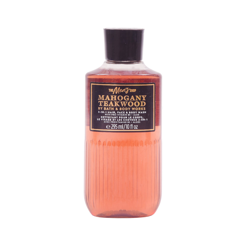 BBW BODY WASH MOHAGANY TEAKWOOD 295 ML