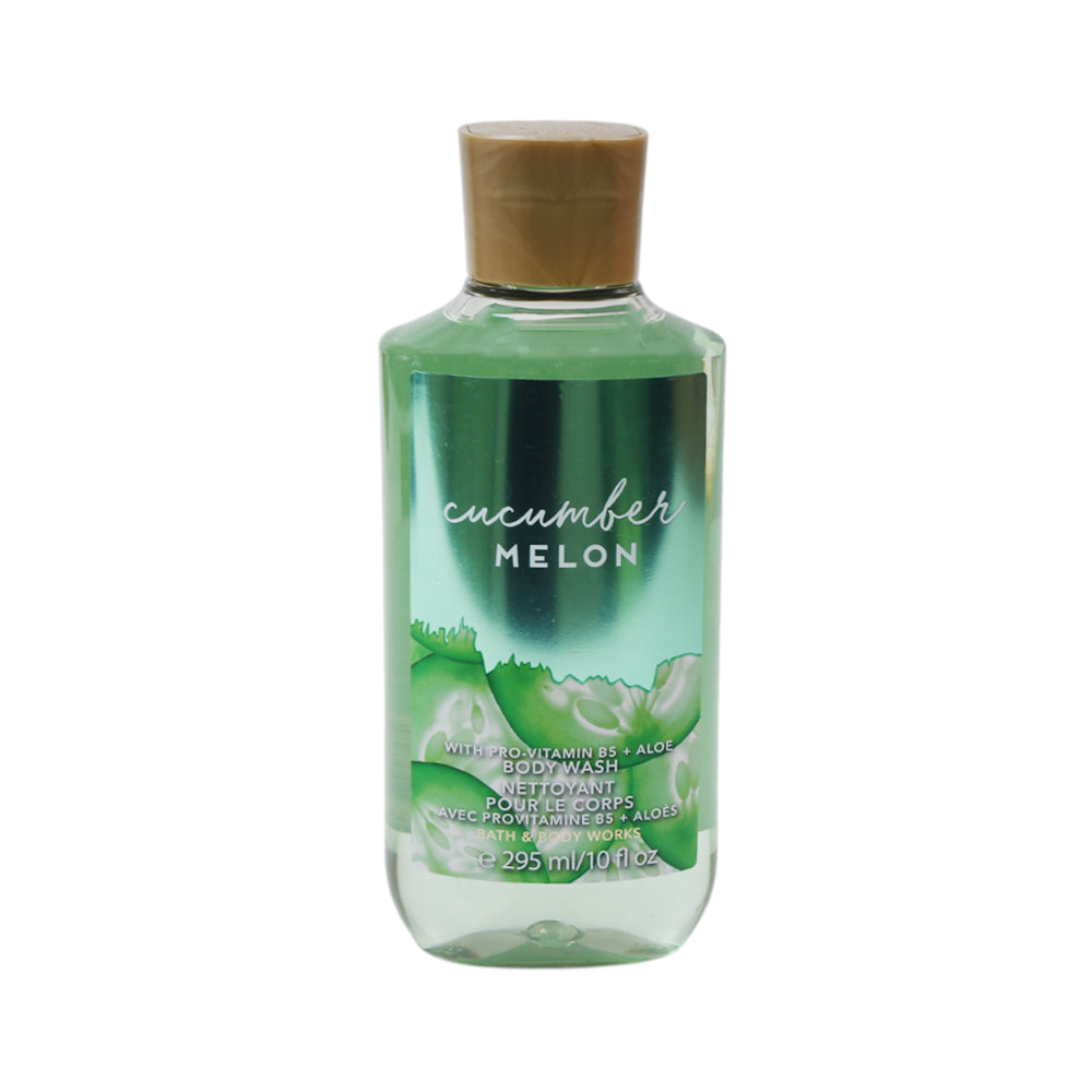 BBW CUCUMBER MELON BODY WASH WITH PRO VITAMIN B5 ALOE 295ML