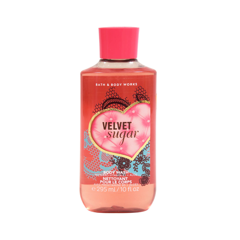 BBW BODY WASH VELVET SUGER 295ML