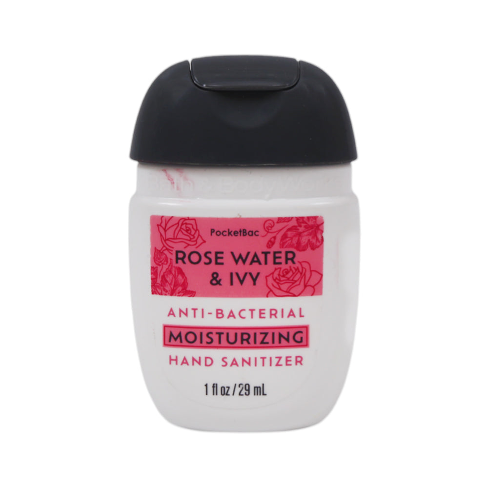 BATH & BODY WORKS HAND SANITIZERS ROSE WATER & IVY 29ML