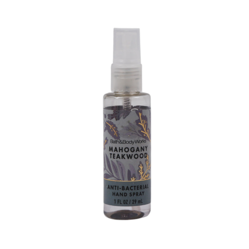 BATH & BODY WORKS HAND SPRAY MAHOGANY TEAKWOOD 29ML