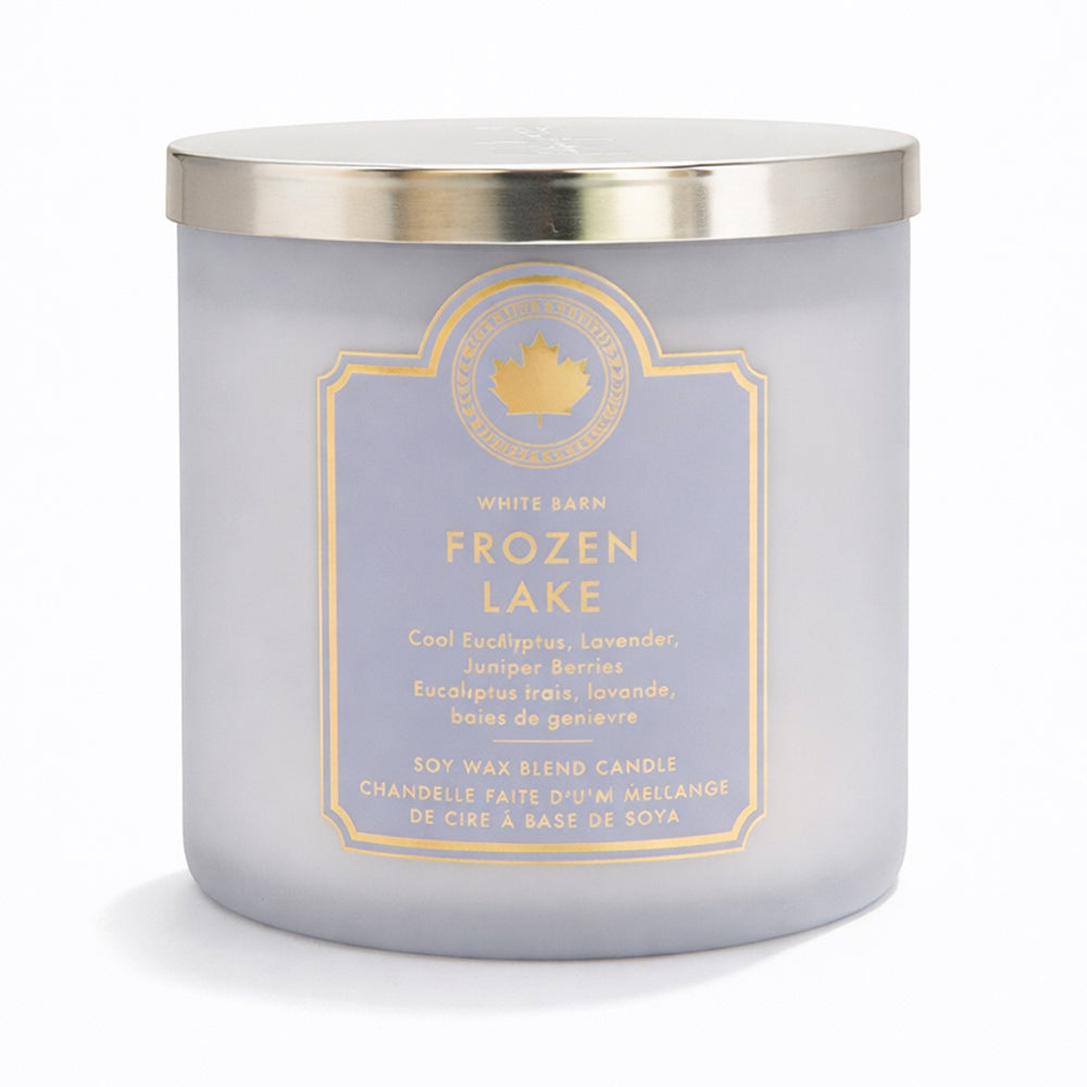 BBW 3 WICK CANDEL FROZEN LAKE 411 G