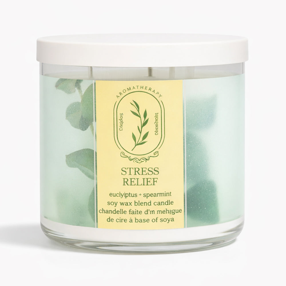 BBW 3 WICK CANDLE STRESS RELIEF 411 G