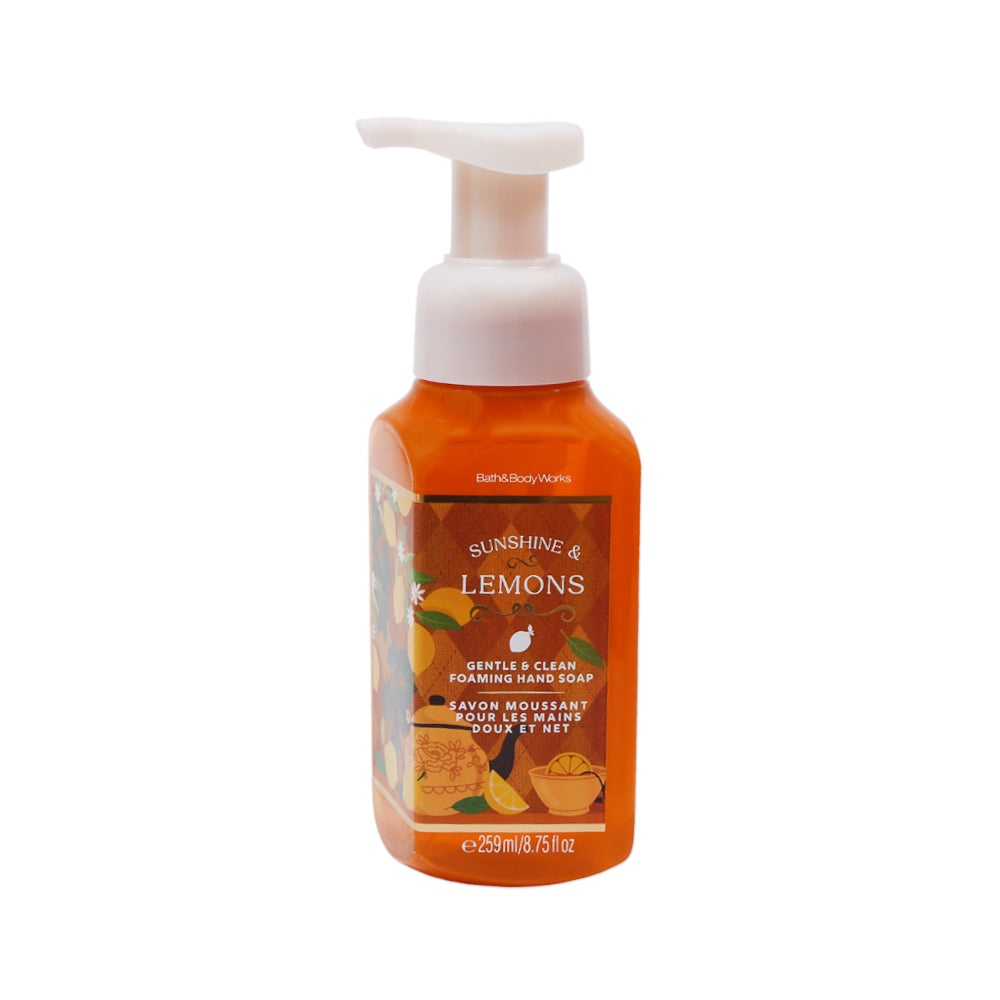 BBW SUNSHINE & LEMONS GENTLE & CLEAN FOAMING HAND SOAP 295ML