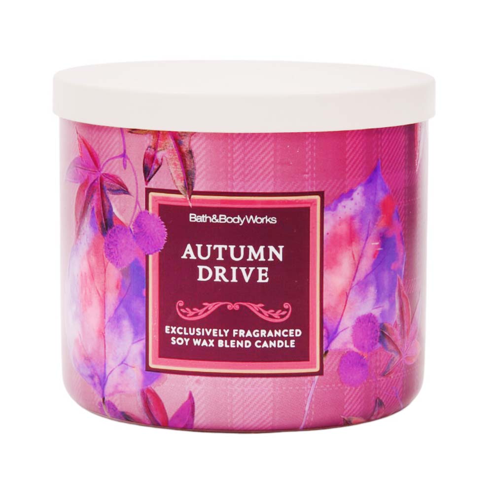 BATH AND BODY WORKS AUTUMN DRIVE CANDLE 411G