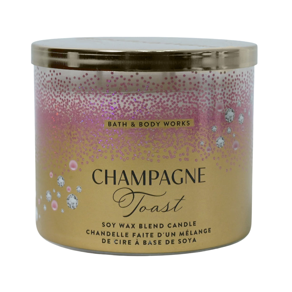 BATH & BODY WORKS CHAMPAGNE CANDLE TOAST 411G
