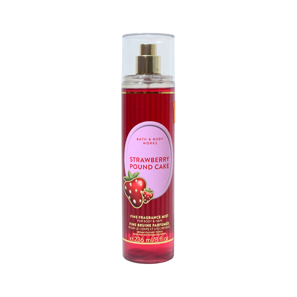 BATH & BODY WORKS STRAWBERRY POUND CAKE 236ML