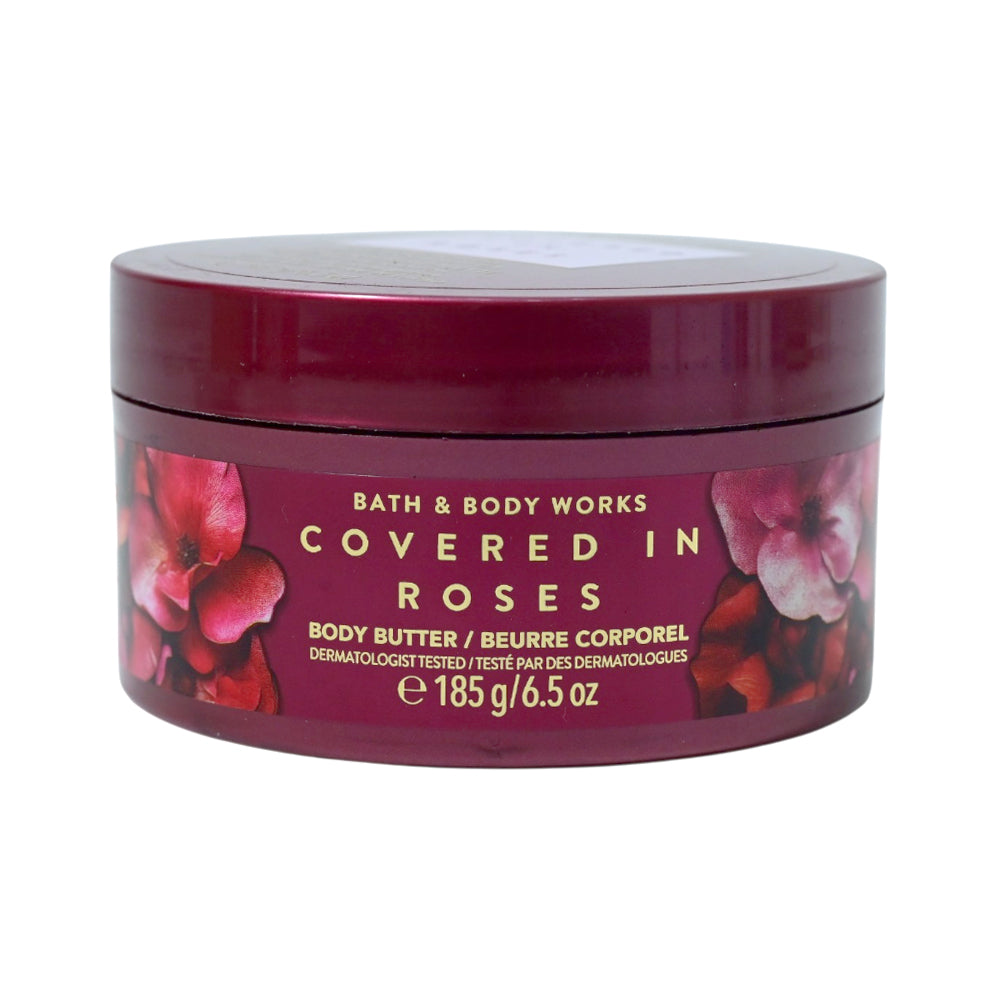 BATH & BODY WORKS  BODY BUTTER COVERED IN ROSES 185G