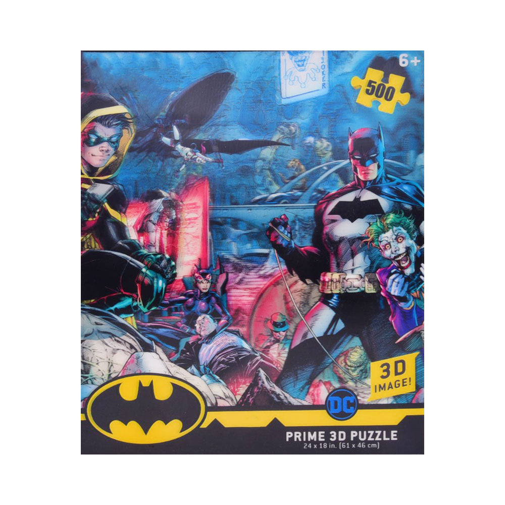 32573 BATMAN N ROBIN 3D PUZZLE 500PCS