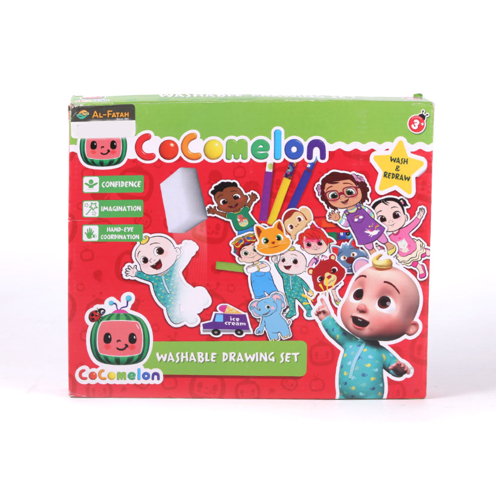 Tp100729 Cocomelon Washable Drawing Set (3+ Year) D