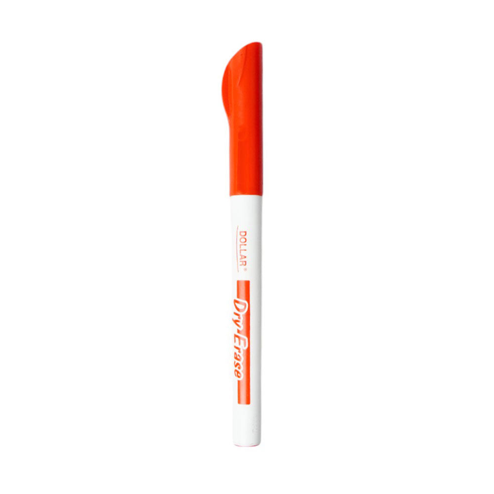 WBS1 DOLLAR MARKER DRY ERASE RED 1PC