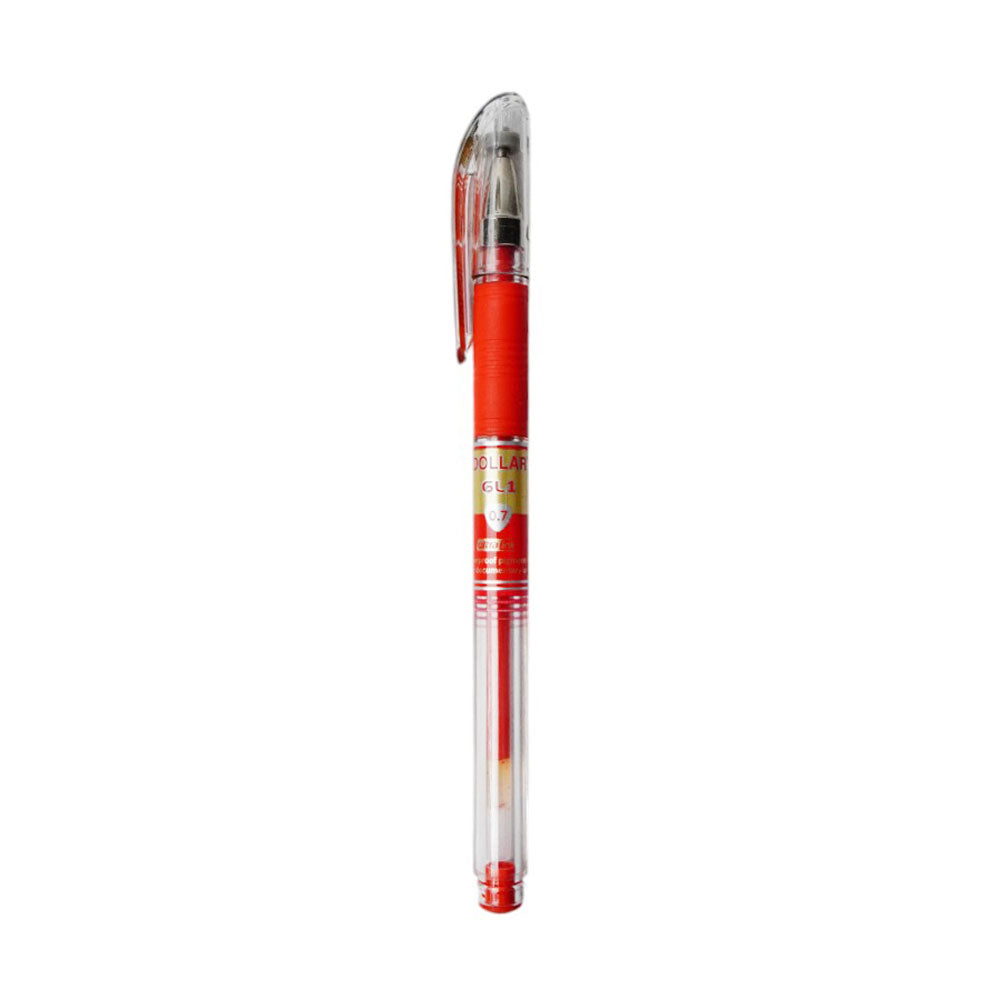 GL1 DOLLAR GEL PEN ULTRA 0.7MM RED 1PC
