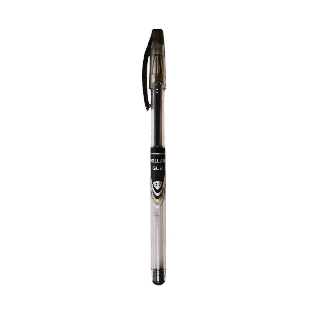 GL2 Dollar Gel Pen Ultra 0.7MM Black 1PC