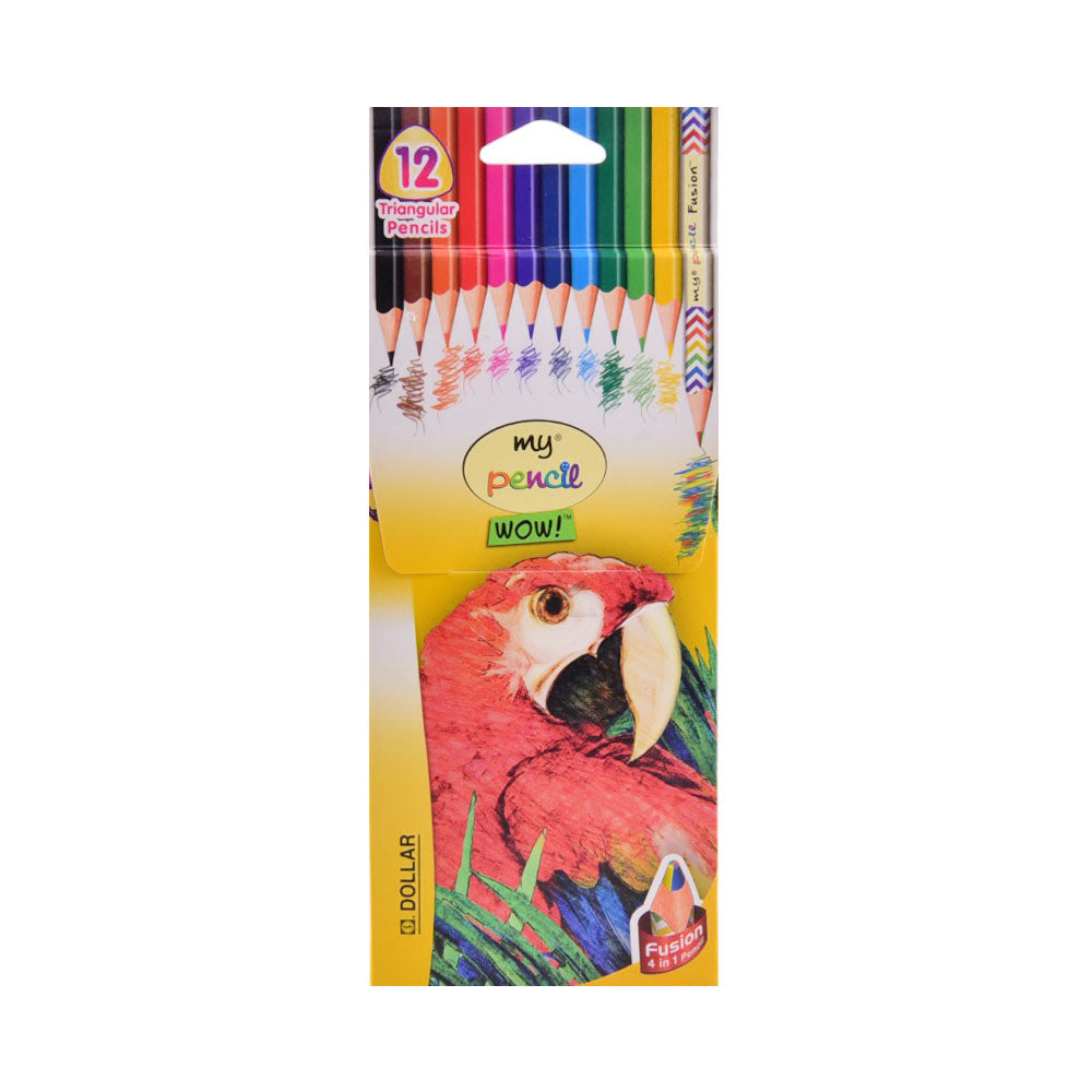 PTC13 Dollar My Pencil Wow Pencil Color 12PC Full