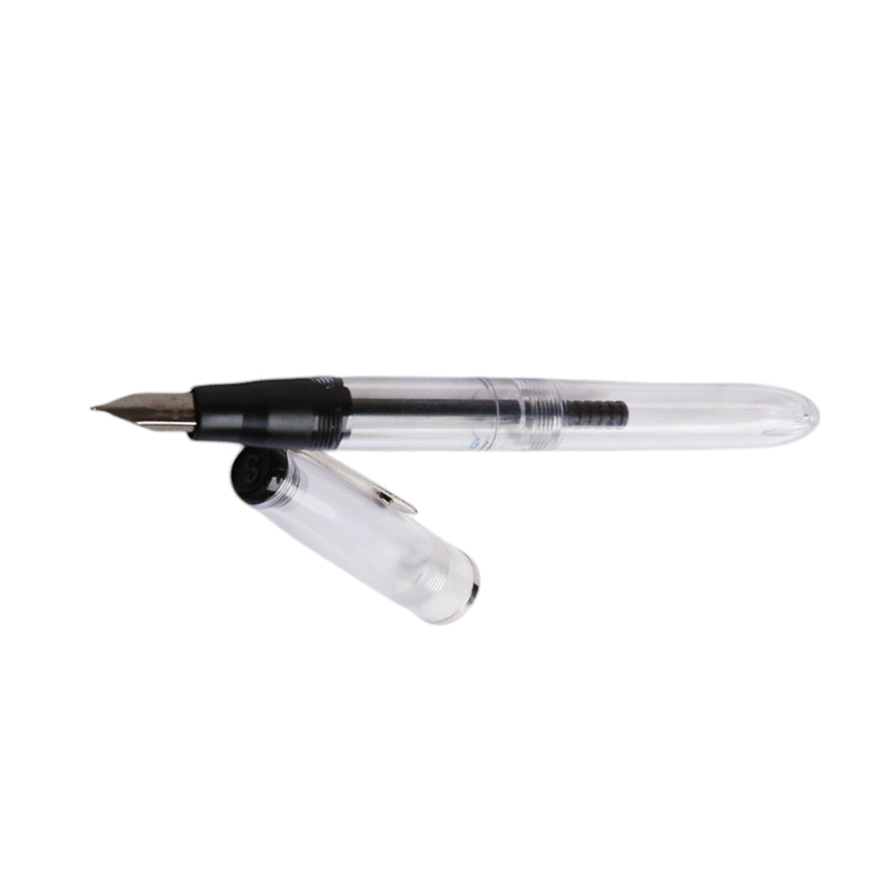 717I DOLLAR FOUNTAIN INK PEN TRANSPARENT 1PC