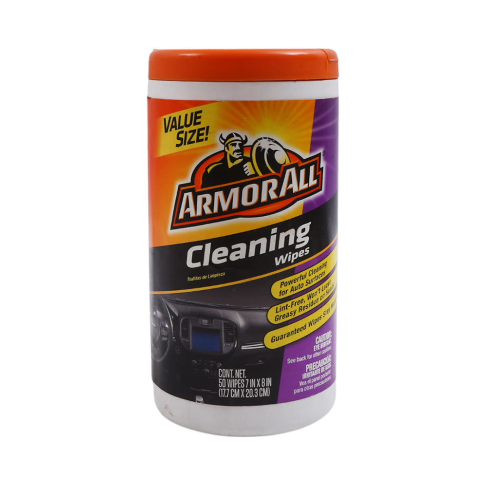 ARMORALL CLEANING WIPES 17.7CM X 20.3CM