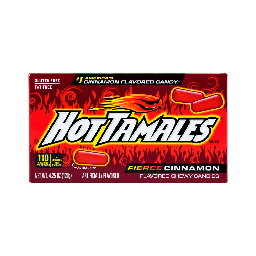 HOT TAMALES FIERCE CINNAMON 120 GM