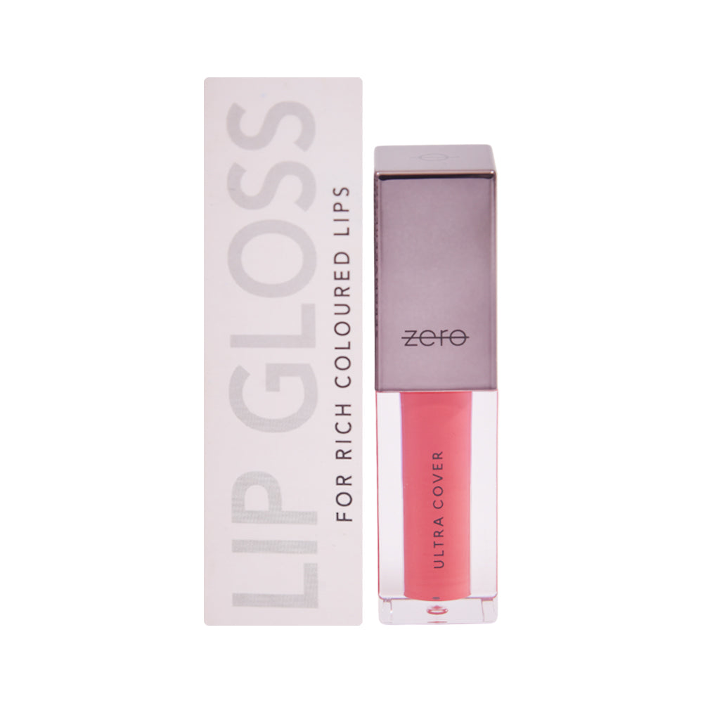ZERO LIPGLOSS SOFT CORAL ULTRA COVER