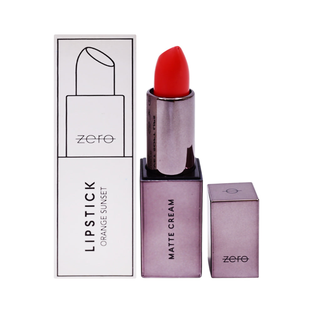 ZERO LIPSTICK ORANGE SUNSET MATTE CREAM