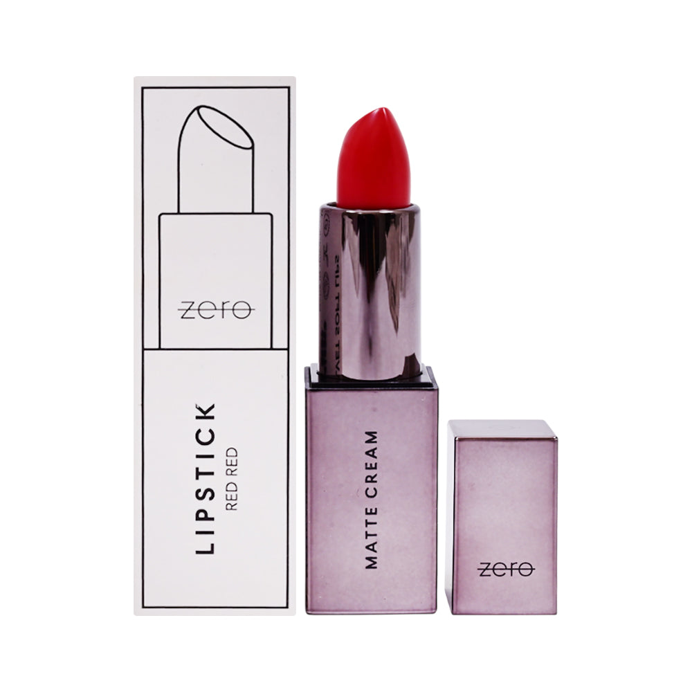ZERO LIPSTIC RED RED MATTE CREAM